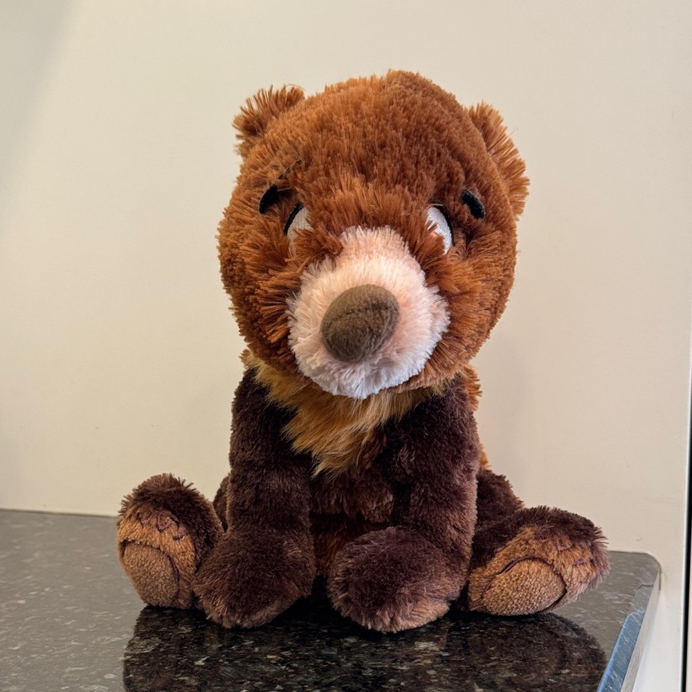 Disney Store Exclusive Brother Brown Bear Plush Small Koda 13” Stuffed Animal